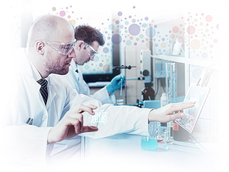 Nitto Avecia Pharma Services scientists conducting analytical testing in a pharmaceutical laboratory